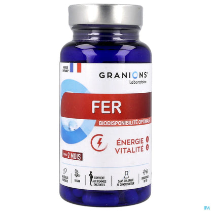 Pillole di ferro 60 capsule vegetali