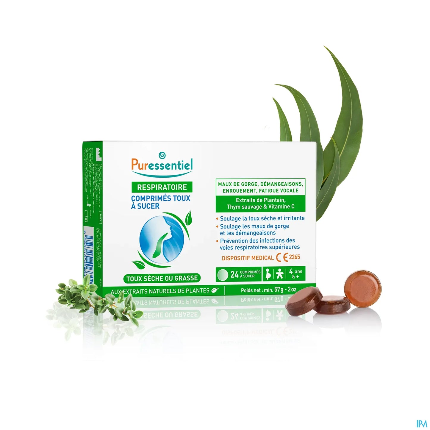 Comprimés Toux à Sucer Boîte de 24