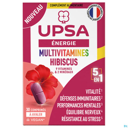 Energy Multivitamins Hibiscus 30 Tablets