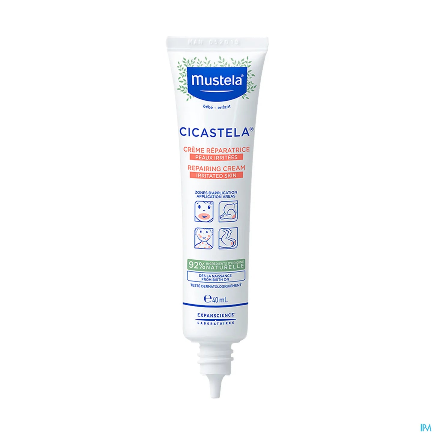 Cicastela Crème Réparatrice Peau Irritée 40ml