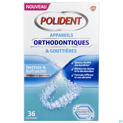 Nettoyant Orthodontiques 36 Comprimés