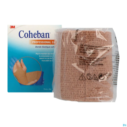 Coheban Bande de Contention Cohésive 3m x 7cm Chair