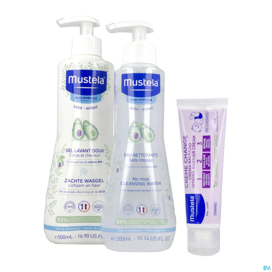 Coffret Naissance 4 Produits 500 mL 300 mL 50 mL 100 mL