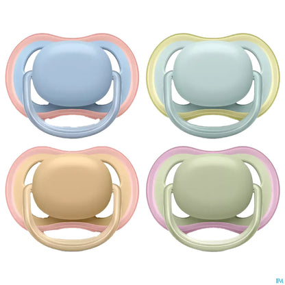 Philips Avent Sucette Ultra Air Symmetric Taille 1 pour 0-6 Mois