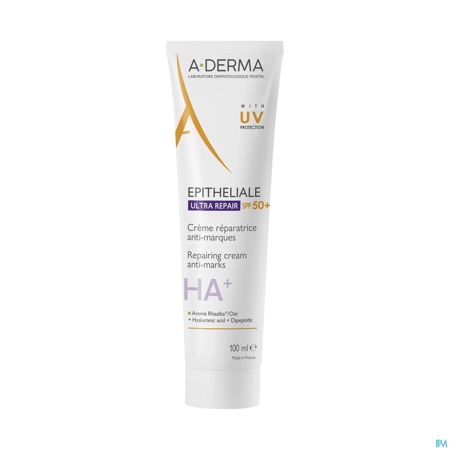 A Derma Epitheliale Ultra Repair Crème Réparatrice Solaire Facteur 50+ 100 mL