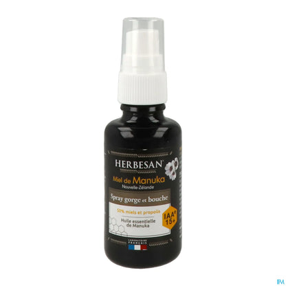 Spray per la gola e la bocca al miele di Manuka IAA10+ 25 ml