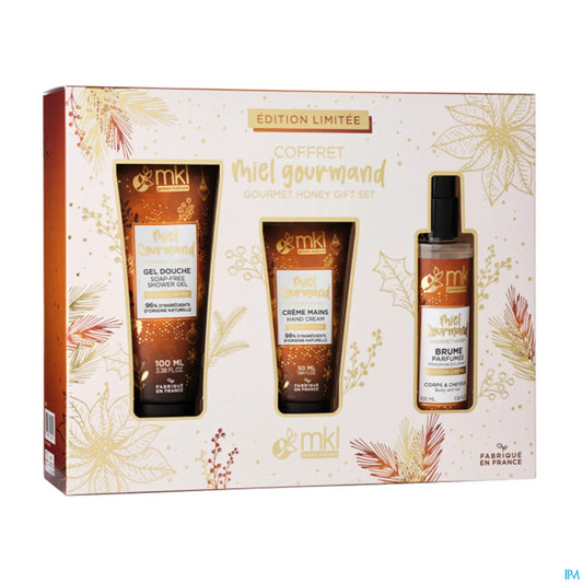 Coffret Miel Gourmand 50 ml 100 ml 100 ml