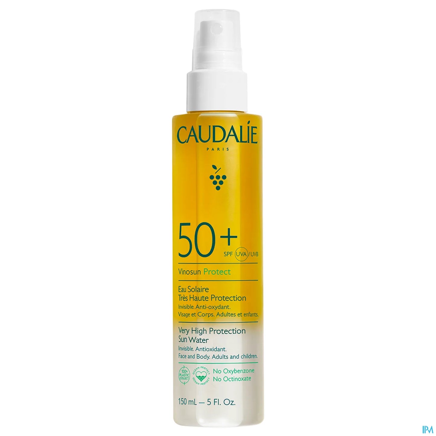 Vinosun Protect Eau Très Haute Protection SPF50 150ml