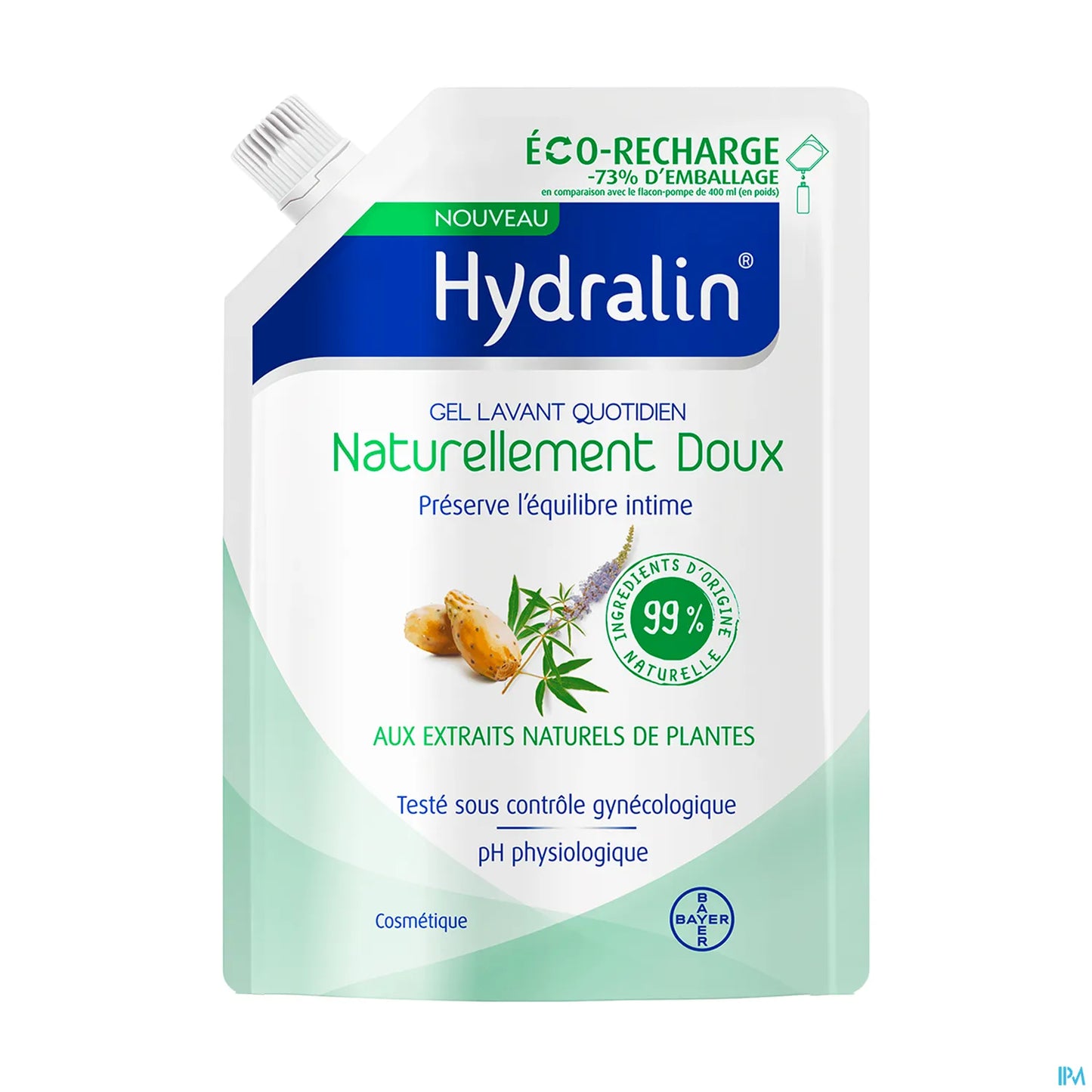 Bayer Hydralin Eco-Recharge Gel Lavant Naturellement Doux 400ml