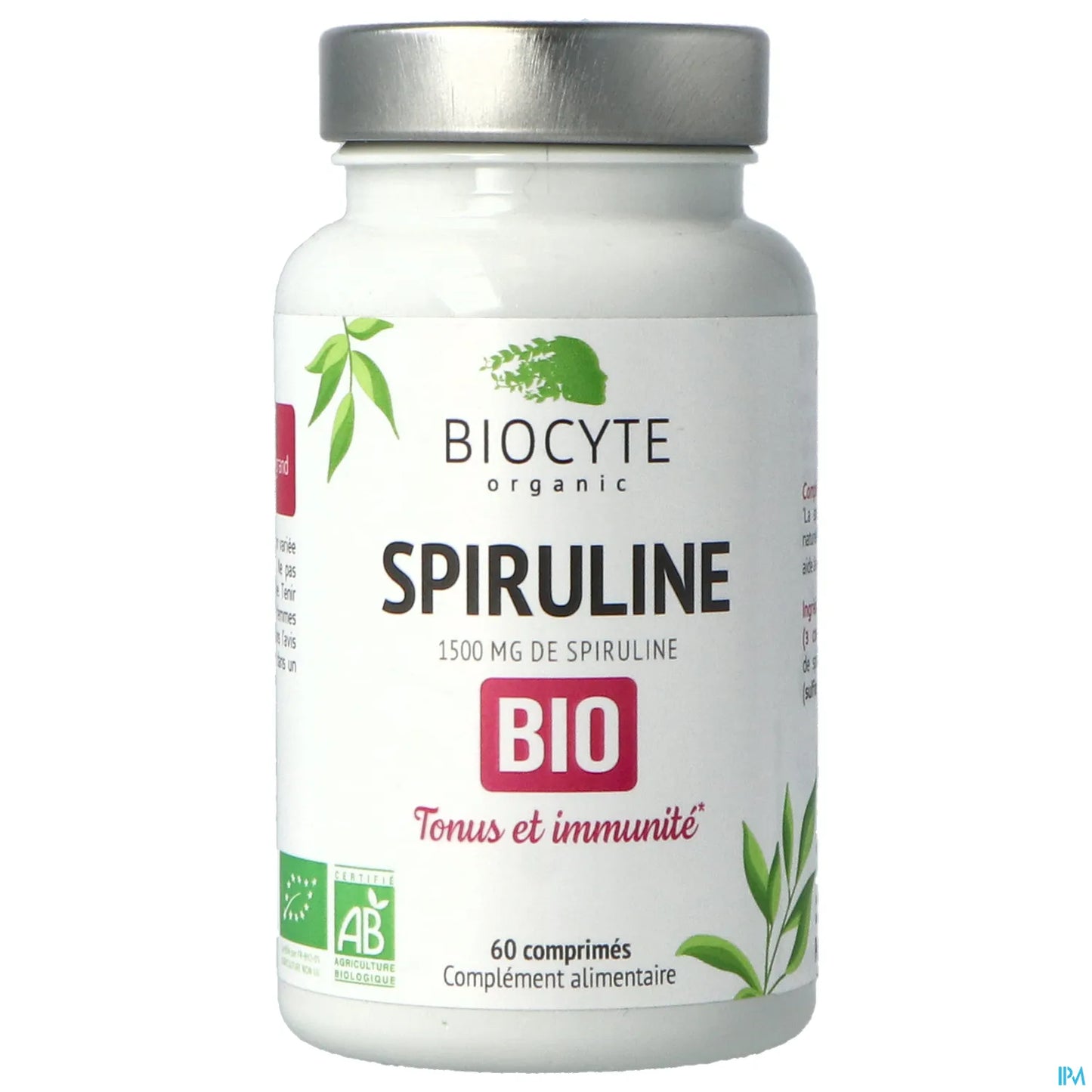 Spiruline Bio 30 Comprimés