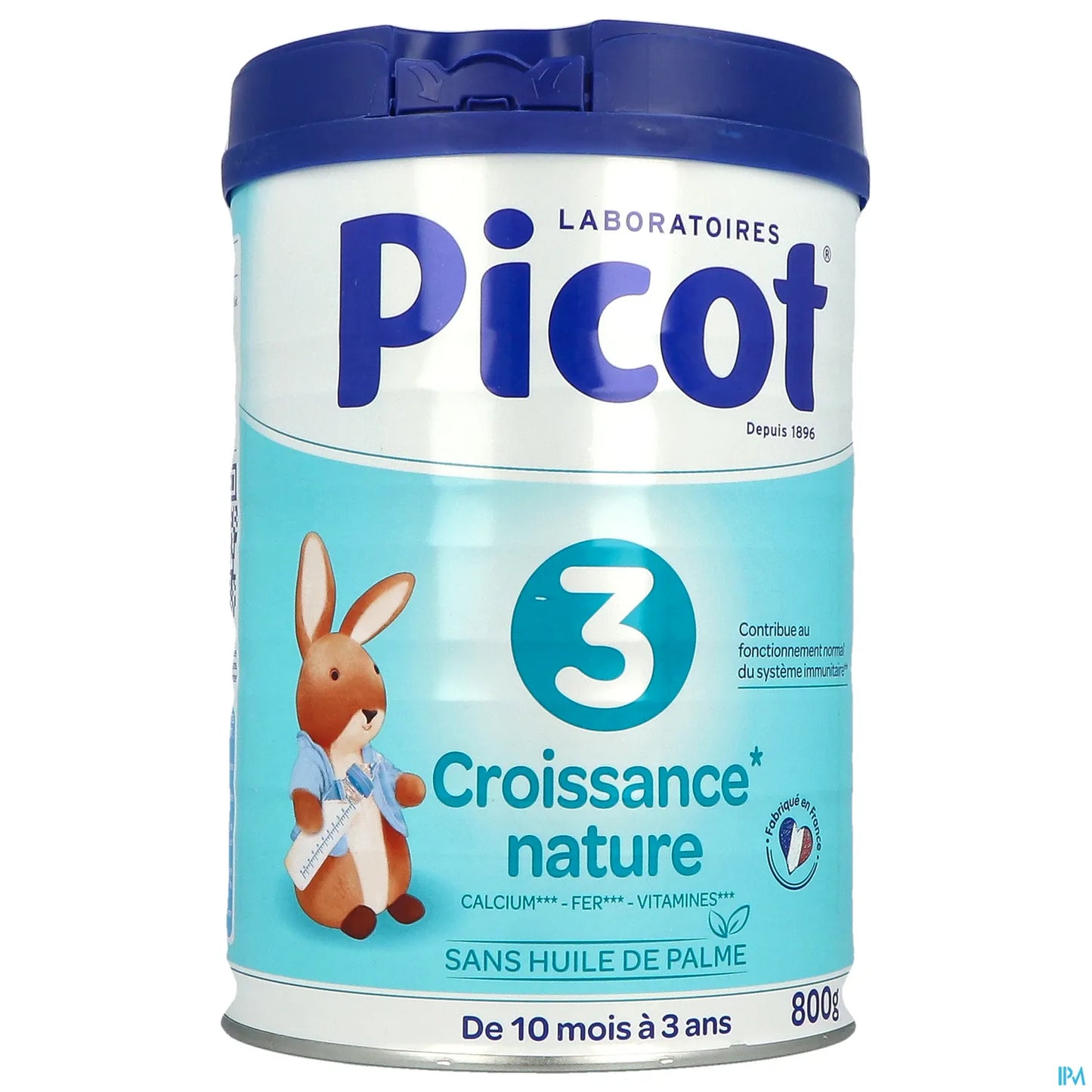 Lait Croissance Nature 3Ème Âge 800g