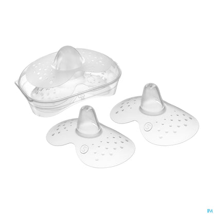 Bout de Sein Silicone Taille S 17mm X2