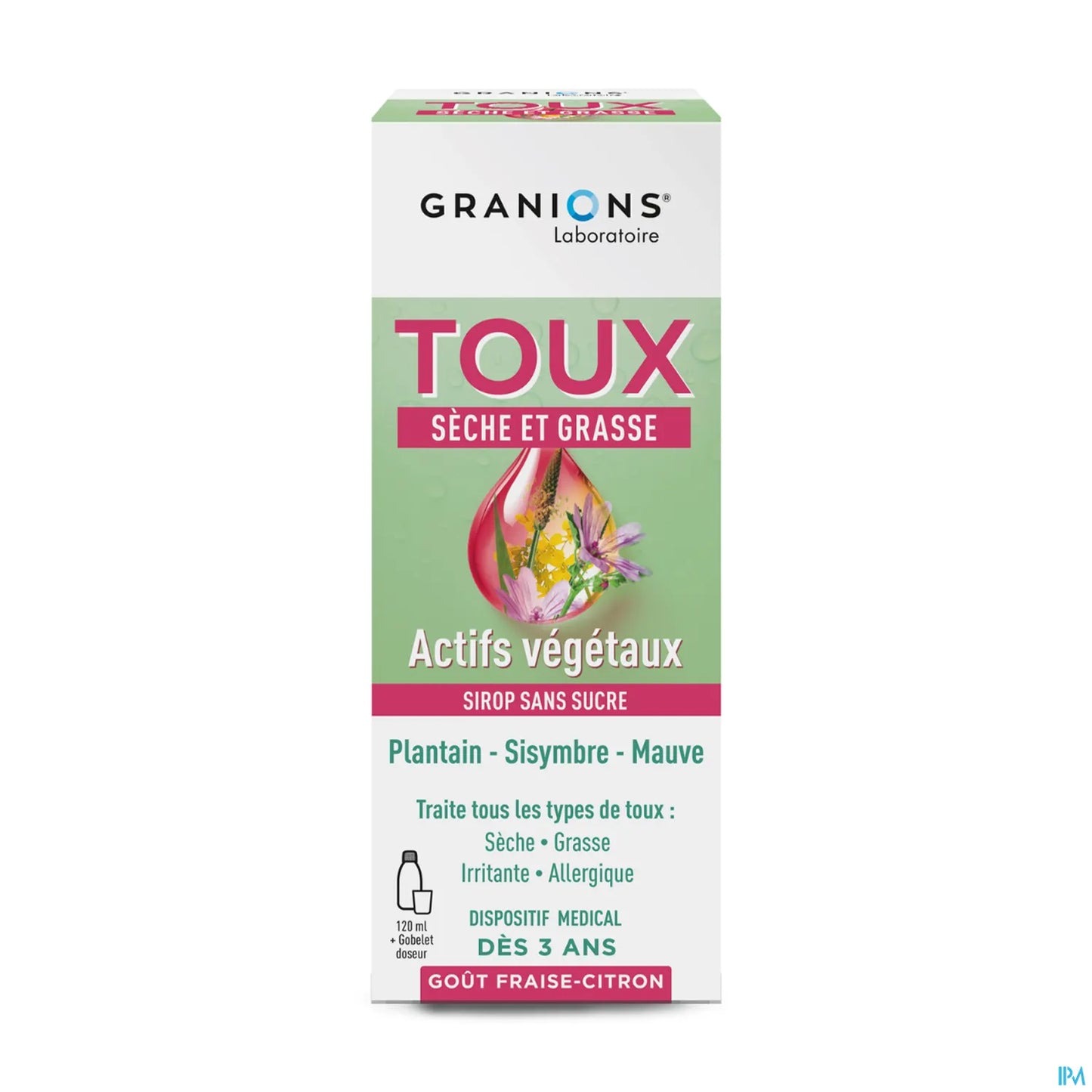 Toux Sèche Et Grasse Sirop Sans Sucre 120ml