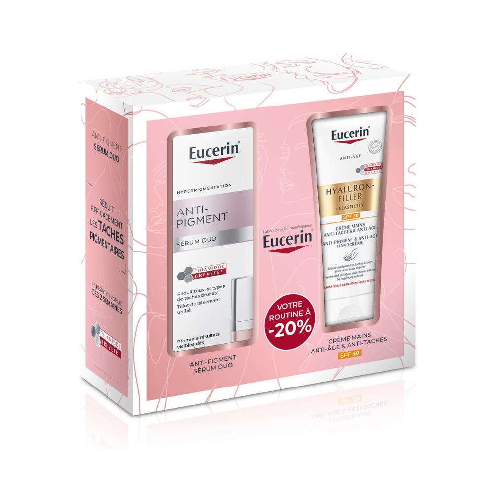 Kit di routine anti-pigmentazione Duo Serum 30 ml e crema mani 75 ml