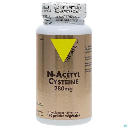N-Acetyl Cysteine ​​280mg 120 Vegetable Capsules
