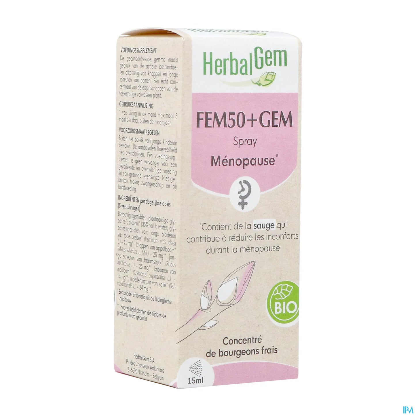 Spray Fem50+ 15 ml
