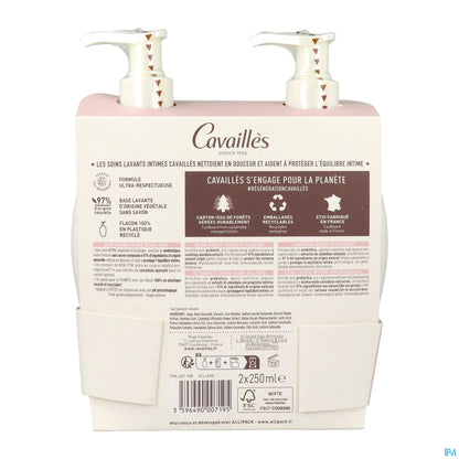 Rogé Cavaillès Trattamento Intimo Detergente Extra Delicato Confezione da 2 x 250 ml