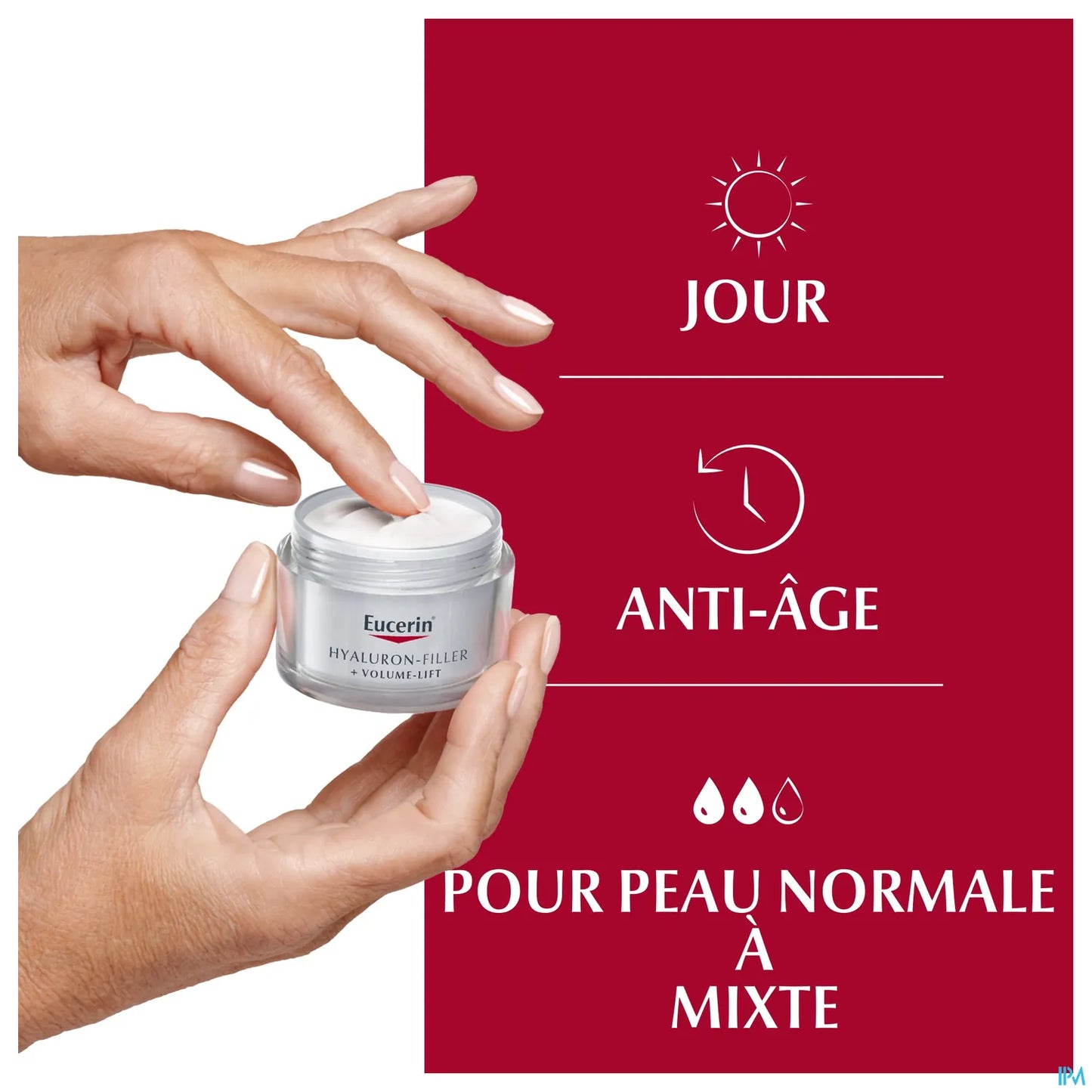 Hyaluron-Filler + Volume-Lift Soin de Jour SPF15 50ml Peaux Normales à Mixtes