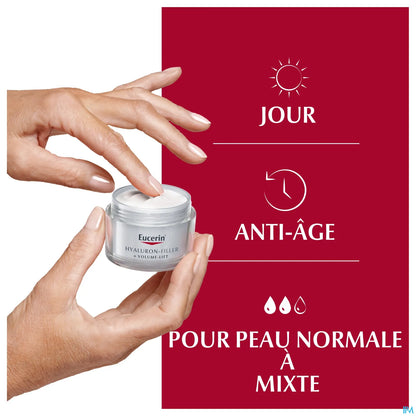 Hyaluron-Filler + Volume-Lift Soin de Jour SPF15 50ml Peaux Normales à Mixtes