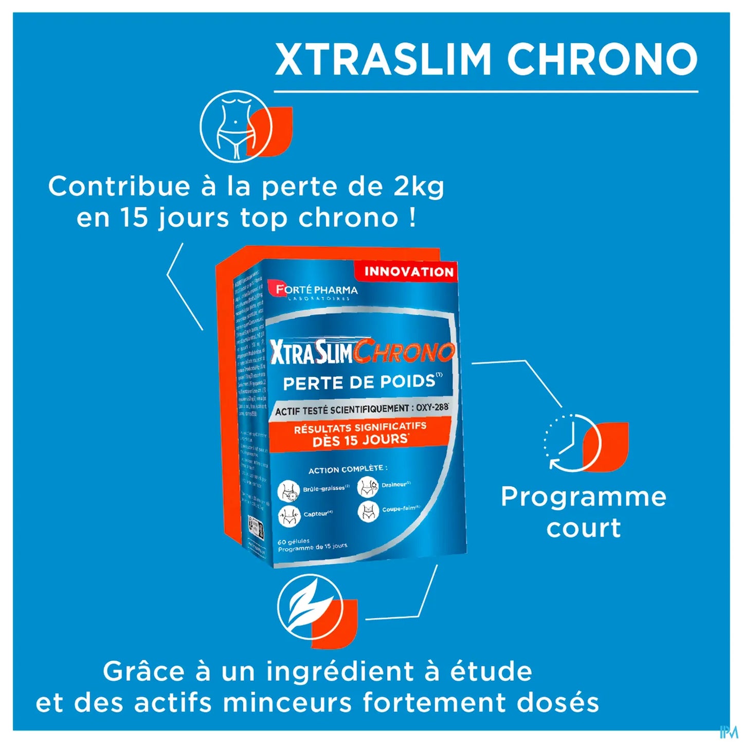 XtraSlim Chrono Perte de Poids 60 Gélules
