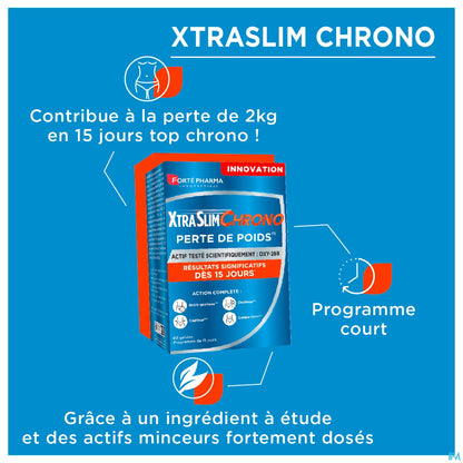 XtraSlim Chrono Perte de Poids 60 Gélules