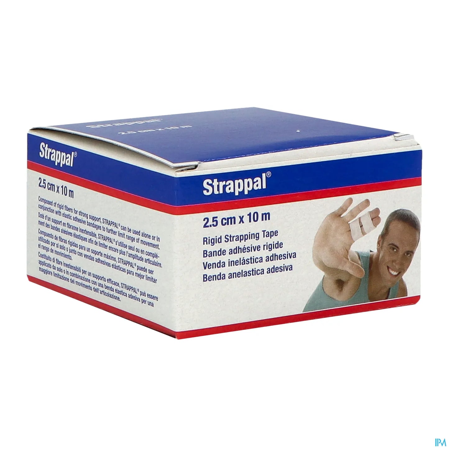 Bande Rigide Hypoallergénique 2,5 cm x 10 m