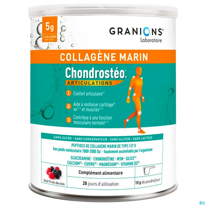 Chondrostéo Collagène Marin Articulations Poudre 280g