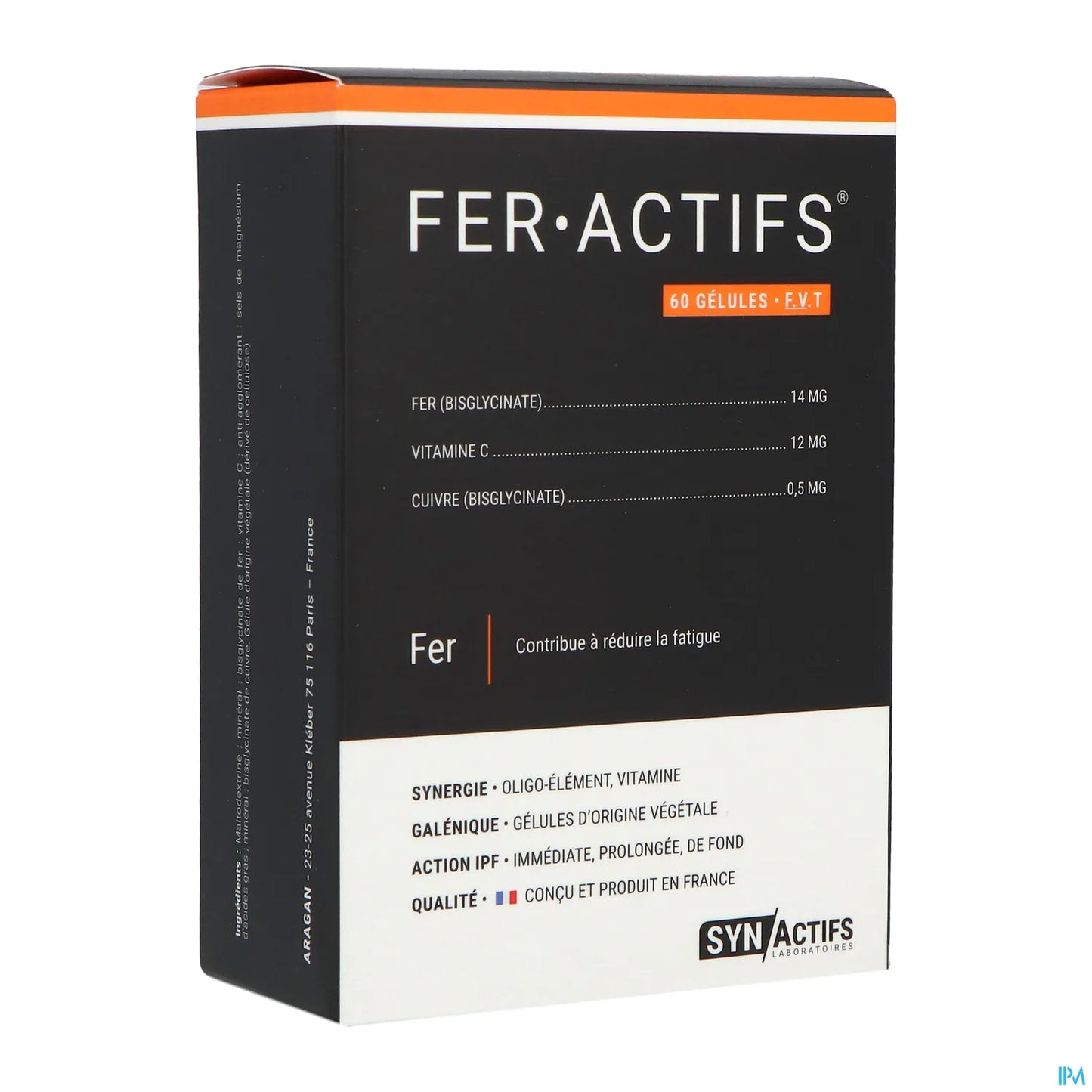Synactifs FerActifs 60 Gélules