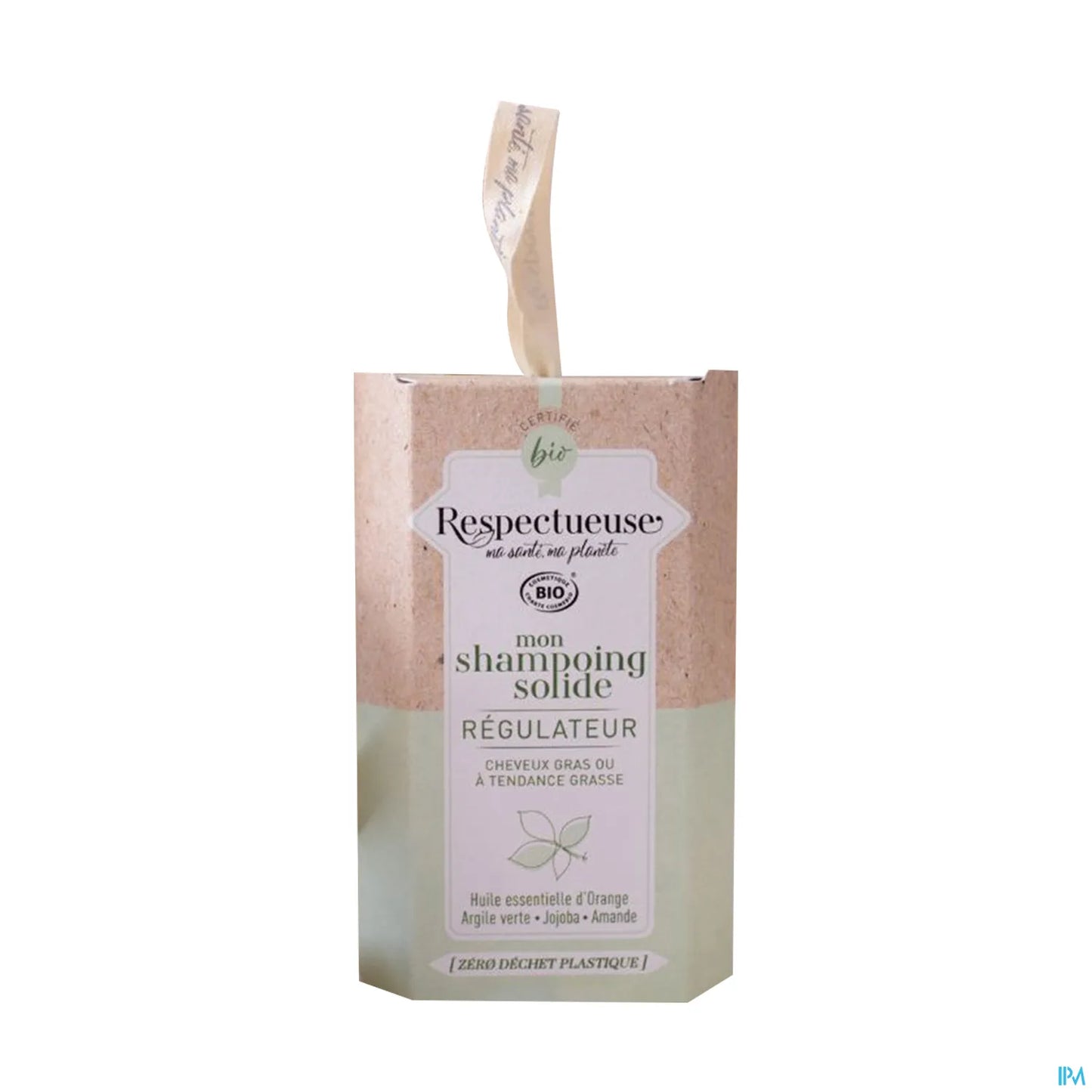 Organic Regulating Solid Shampoo for Oily Hair 75g