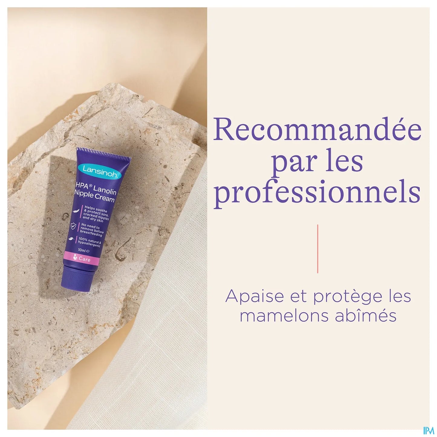 Crème Lanoline HPA Pour Mamelons 10 ml
