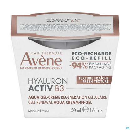 Avène Hyaluron Activ B3 Aqua Gel Crème Recharge 50 mL