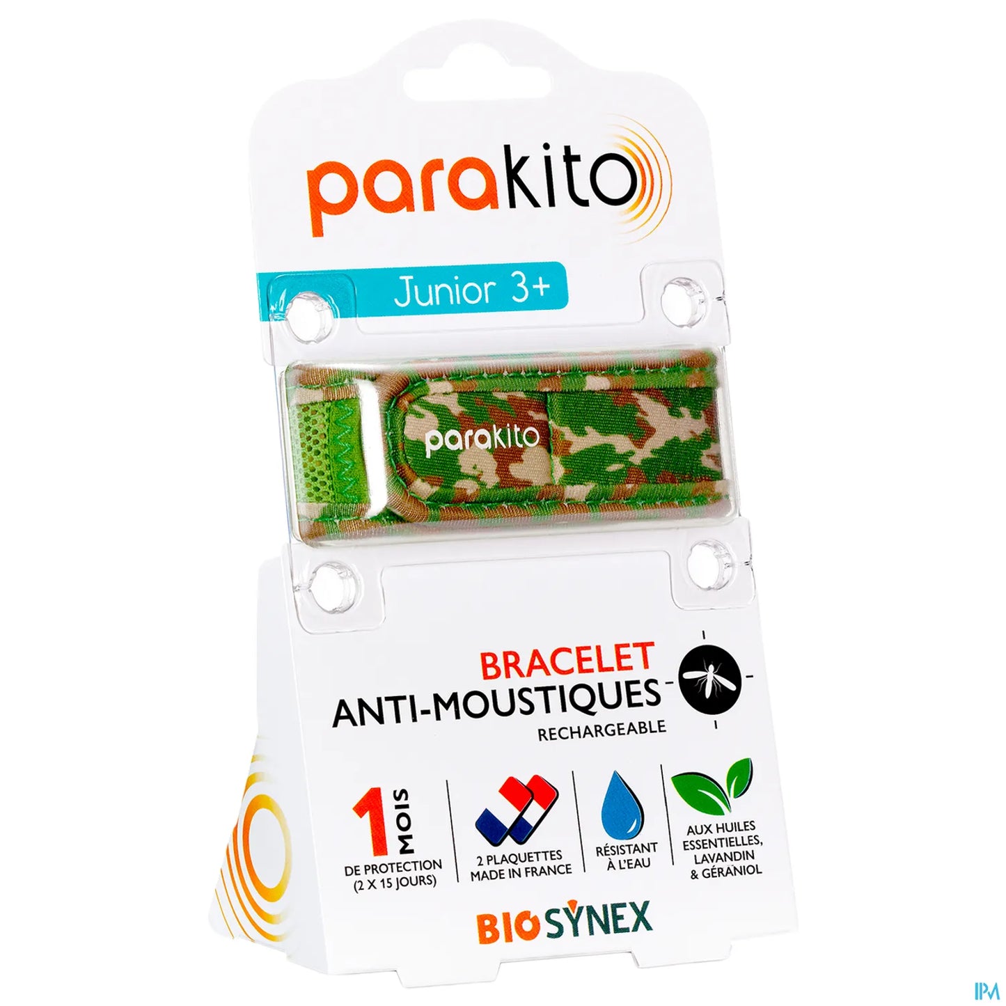 Bracelet Anti Moustique Enfant Junior Camouflage