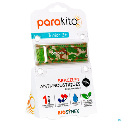 Bracelet Anti Moustique Enfant Junior Camouflage