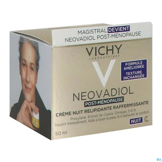 Neovadiol Post-Menopause Nuit Crème Raffermissante 50ml
