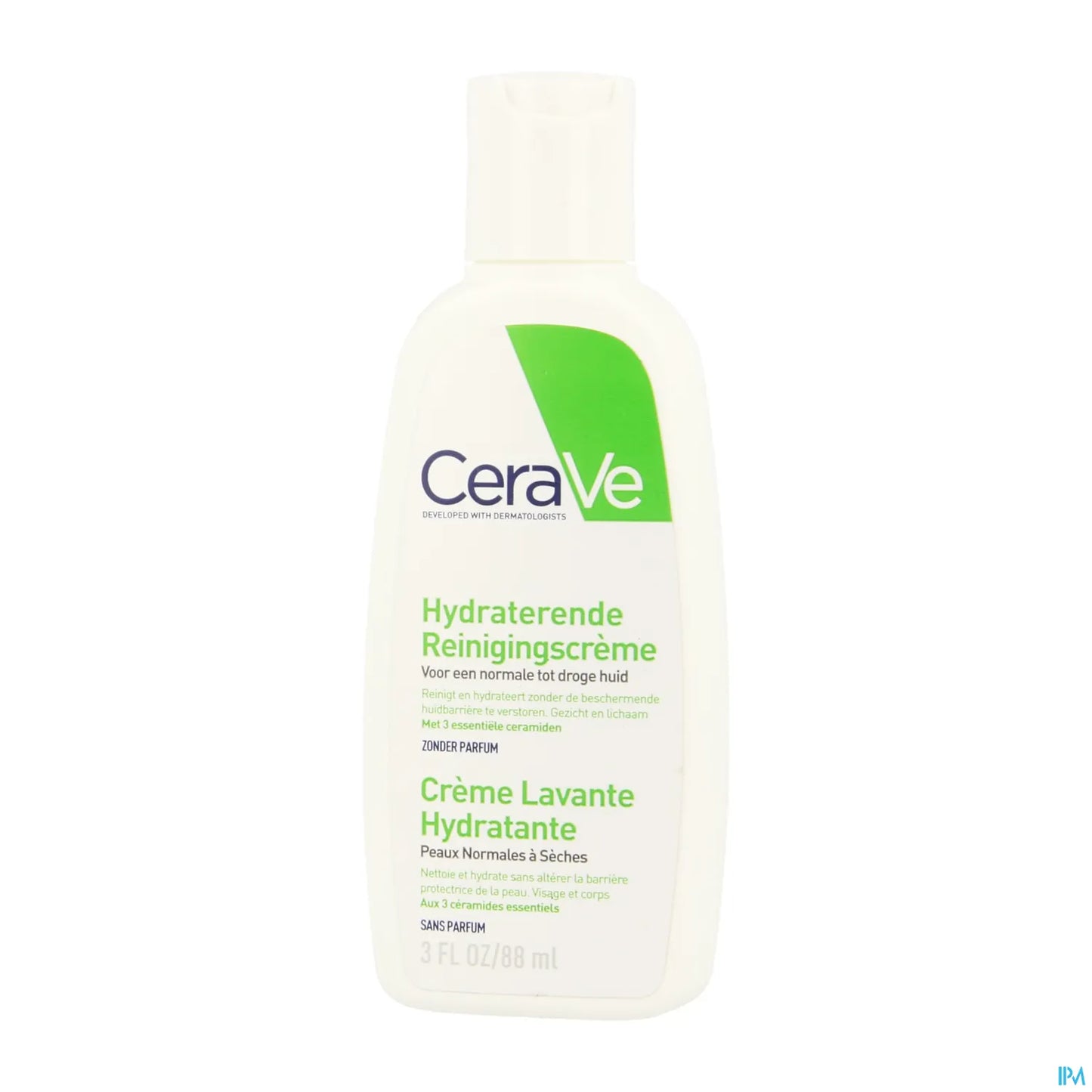 Crème Lavante Hydratante pour Peau Normale à Sèche 88ml