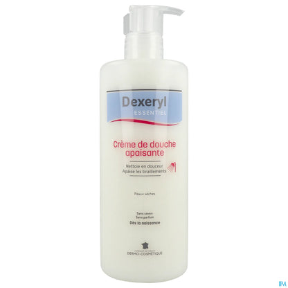 Pierre Fabre Dexeryl Essentiel Crème de Douche Apaisante Flacon-Pompe 500 ml