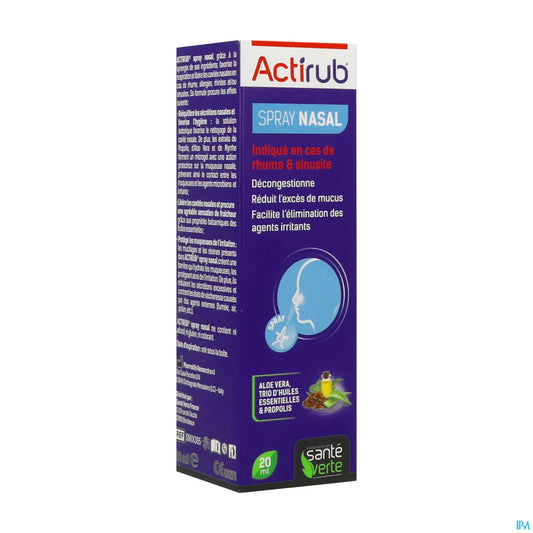 Actirub Spray Nasal Rhume et Sinusite 20ml