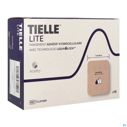 Pansement Adhésif Pour Plaies 7 cm x 9 cm Boîte de 16