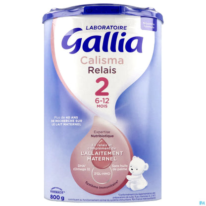 Calisma Relais 2 Lait en Poudre 2ème Age 800g