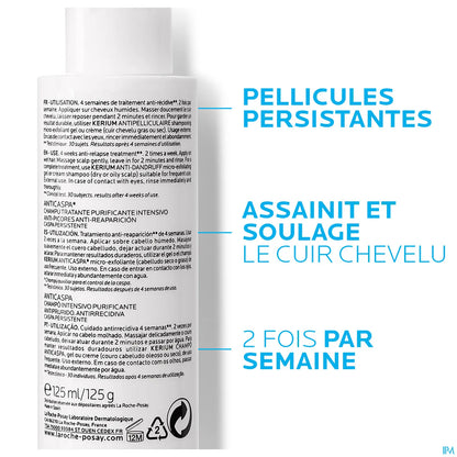 Kerium DS Shampooing Anti-Pelliculaire Intensif 125ml