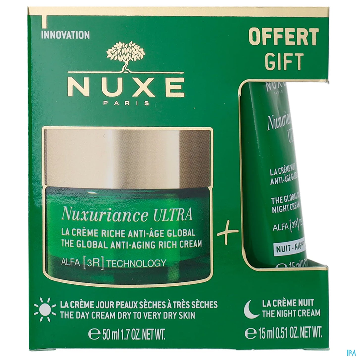 Nuxuriance Ultra Crème Riche Redensifiante 50ml + Mini Produit
