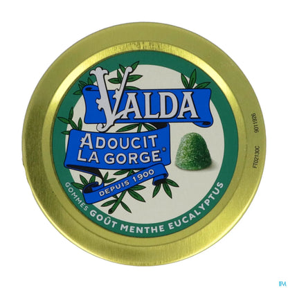 Valda Gommes Menthe & Eucalyptus 50g