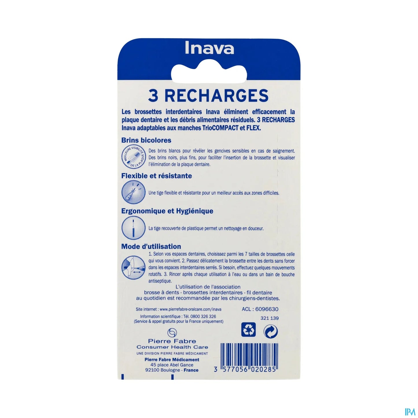 Trio Compact Refills 4 Brushes 5 1.8mm