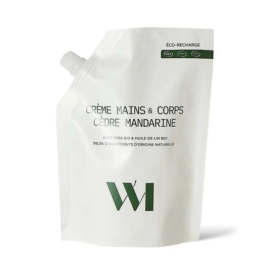 Crème Mains et Corps Cèdre 500 mL