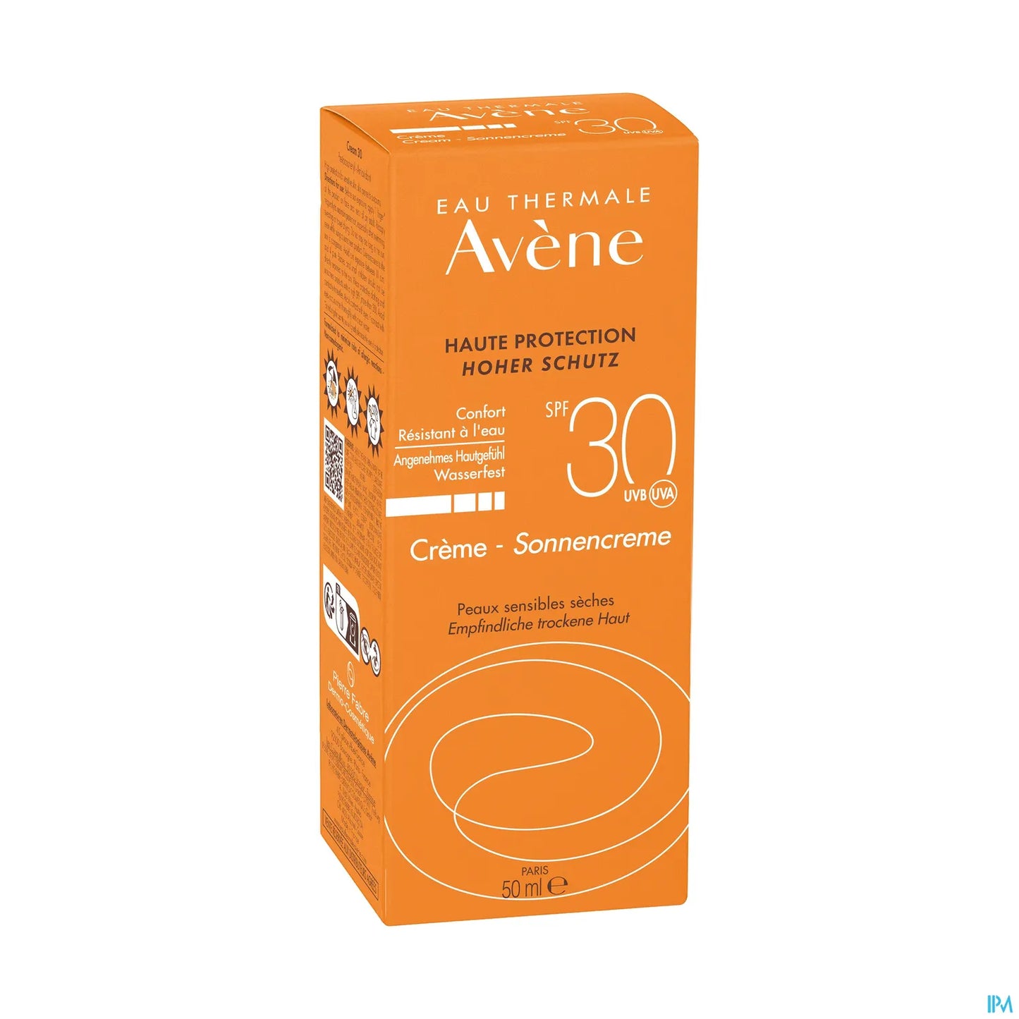 Solaire Peaux Sensibles Crème SPF 30 50ml