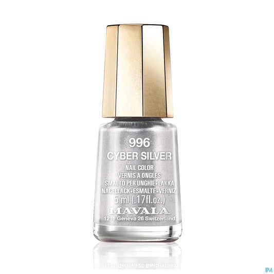Mavala Vernis à Ongles Mini Color Cyber Silver 5 mL