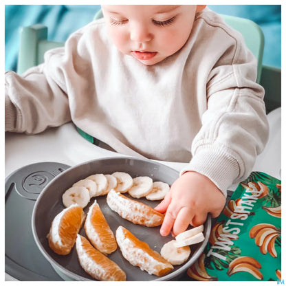 Twistshake Mini Plat avec Assiette Gris 6 mois et plus