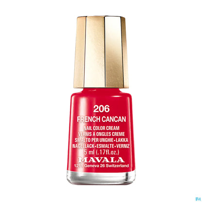 Smalto per unghie Mini Color 206 French Cancan Cream 5 ml