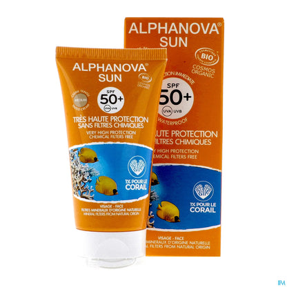 Crème Solaire Teintée SPF 50+ 50 g