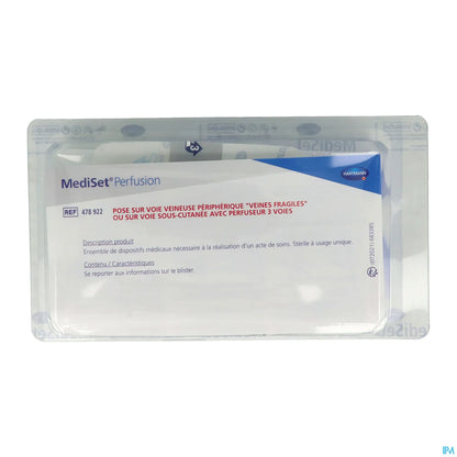 Mediset Set de Pose de Perfusion Pour Veines Fragiles Ou Voie Sous-Cutannée Avec Perfuseur à Trois Voies
